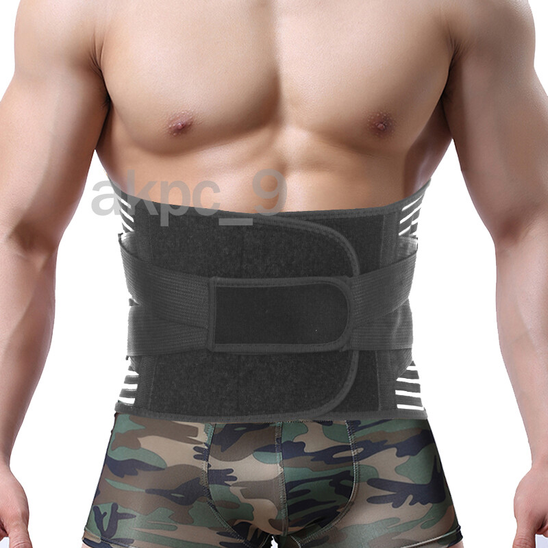 Lower Back Brace Lumbar Support Corrector Belt Pain Relief Compression Bone Band