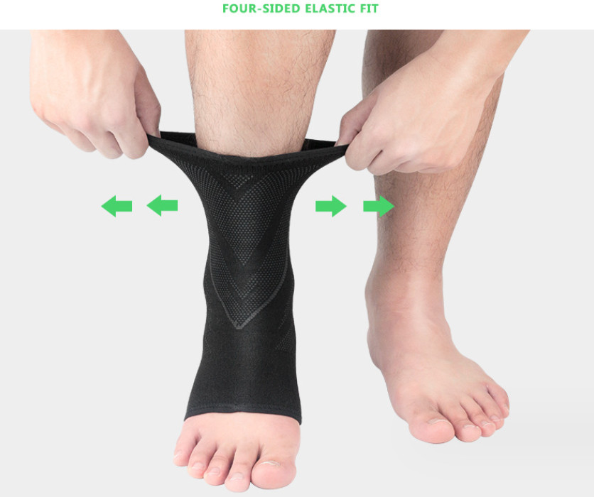 1PC Foot Fasciitis Pain Relief Knit Ankle Support Brace Compression Sleeve Socks