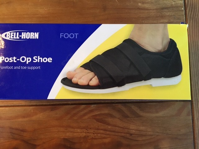 BELL-HORN POST-OP SHOE MEN’S SMALL SIZE 7-9 BRAND NEW IN BOX ONE SHOE