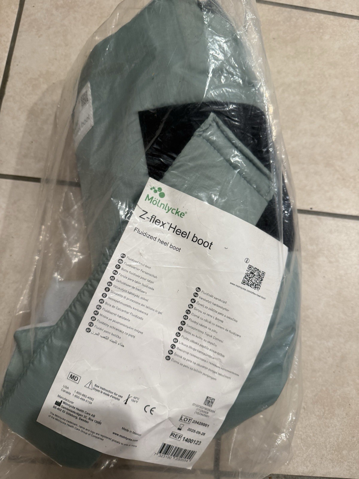 Molnlycke Z-Flex Heel Boot New Ref #1400123