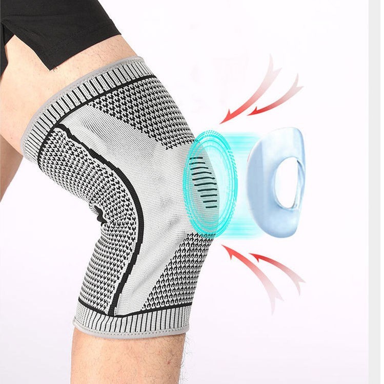 Knee Sleeve Compression Brace Support Meniscus Sport Joint Pain Arthritis Relief