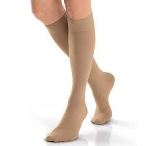 JOBST ULTRASHEER KNEE 30-40 CLOSED TOE KNEE HIGH STOCKINGS 119628 SILKY BEIGE SP