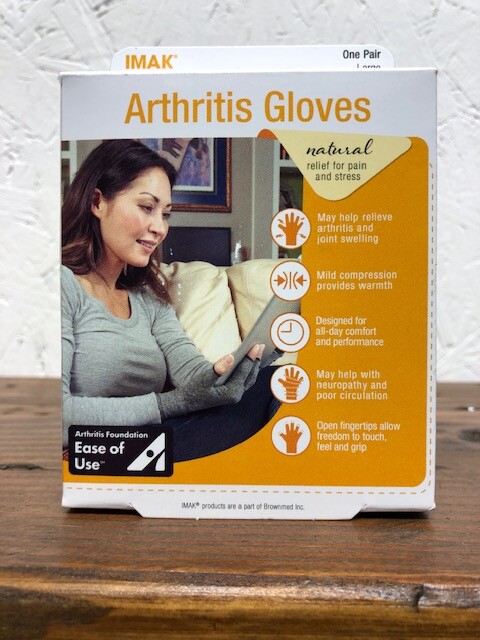 Arthritis Gloves -Large One Pair – Help Relieve Arthritis and Joint Swelling