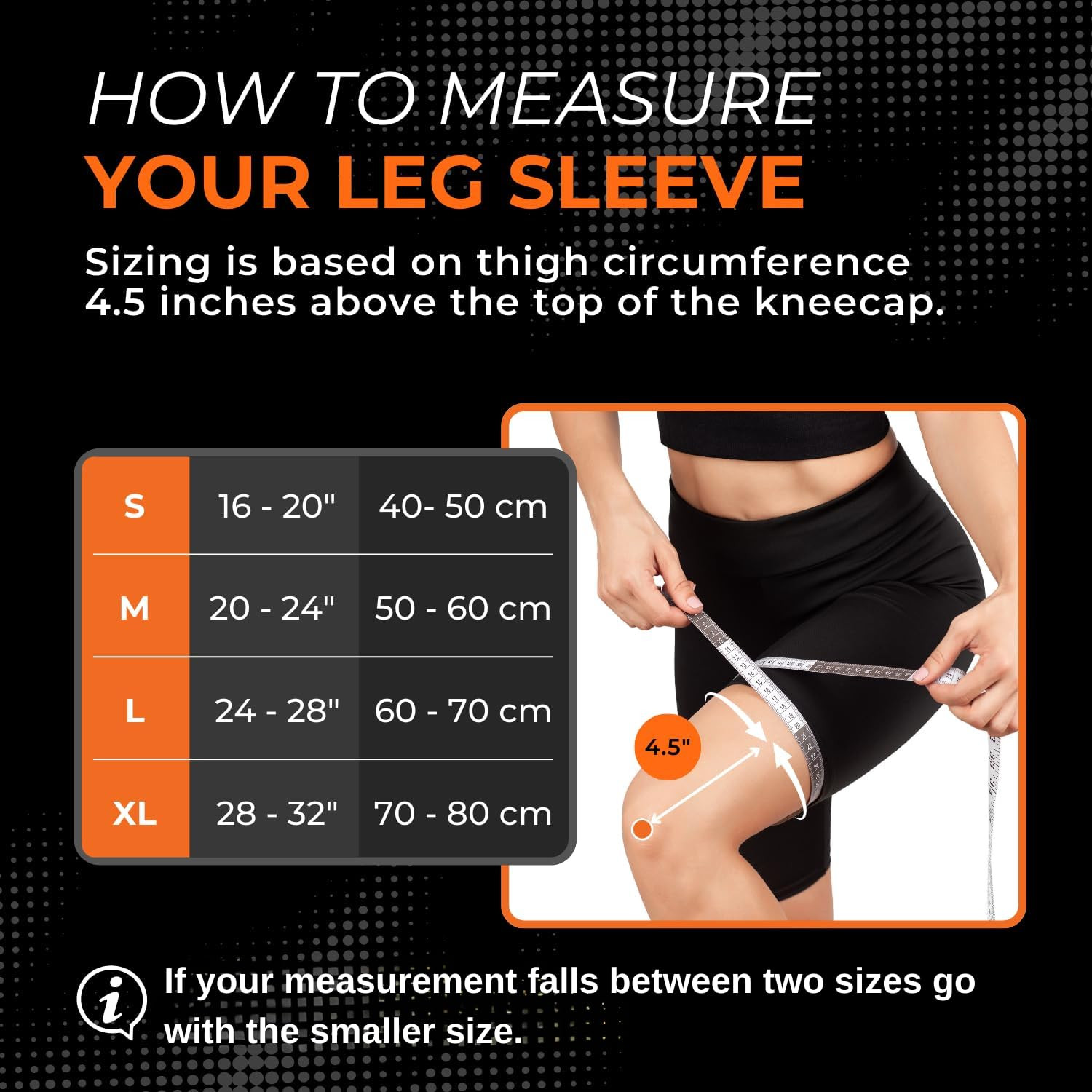 Ncrediwear Leg Sleeve – Full Length Long Leg Sleeve for Leg Pain Relief & Muscle