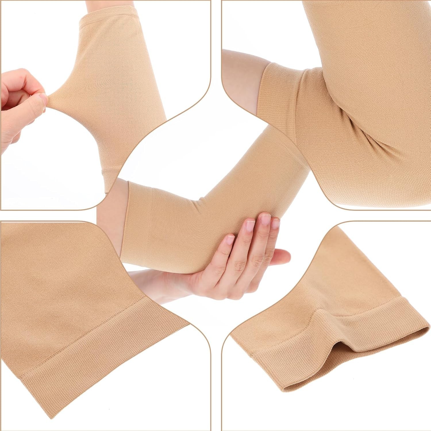 2 Pairs Forearm Tattoo Cover up Sleeve, Tattoo Cover up Compression Sleeves A…