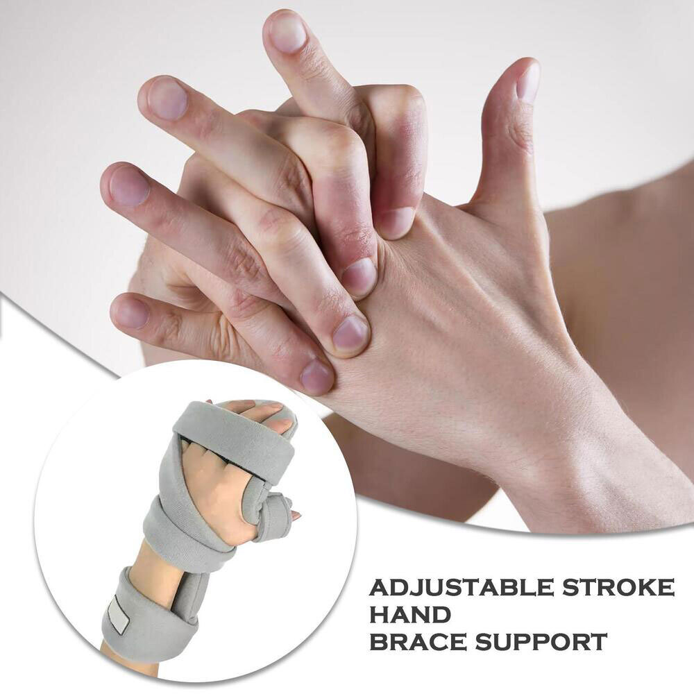 Resting Hand Splint Stroke Hand Splint Adjustable for Sprain Men Women USA Stock