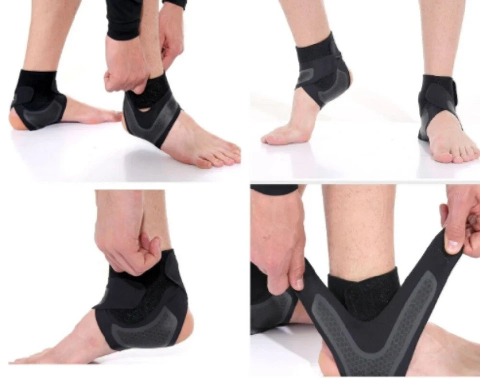 Ankle Brace Compression Sleeves For Foot Pain– Plantar Fasciitis Support Wrap