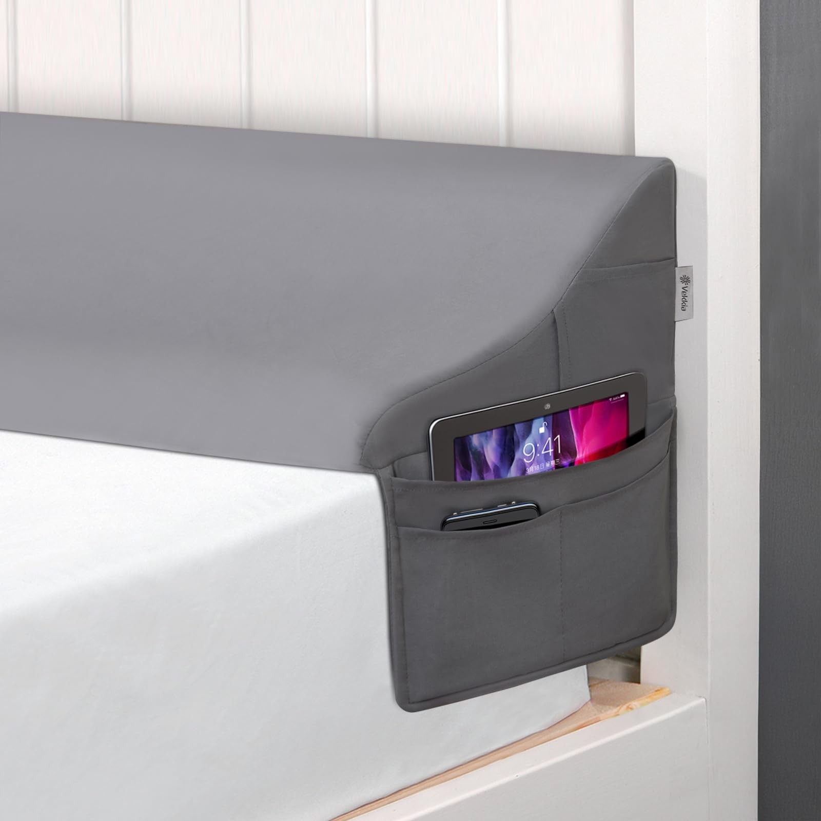 Vekkia King Size Bed Wedge Pillow for Headboard/Bed Wedge Gap Filler/Mattress Ga