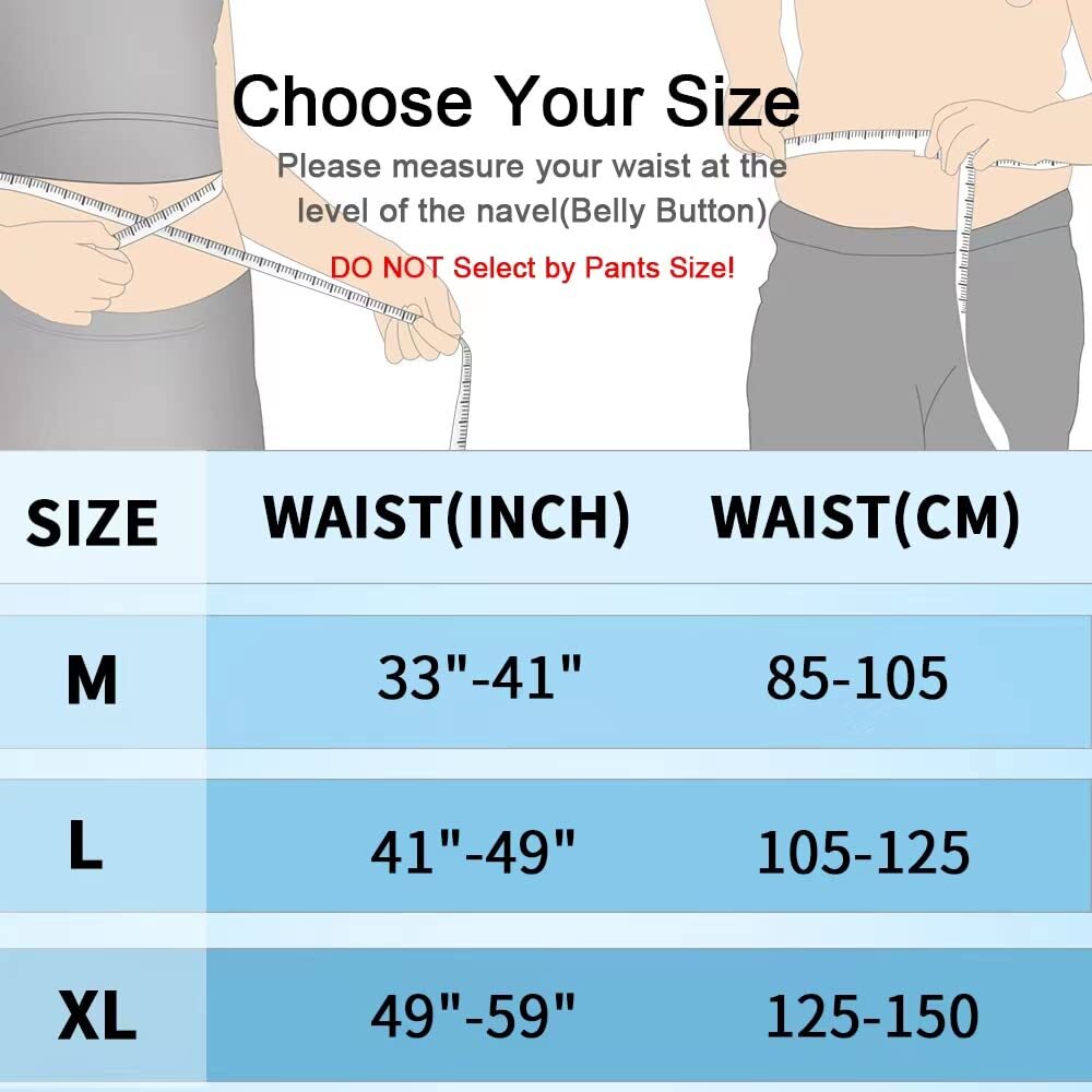 Heated Lower Back Brace for Back Pain, Back Support Belt with Heat & Metal Stays