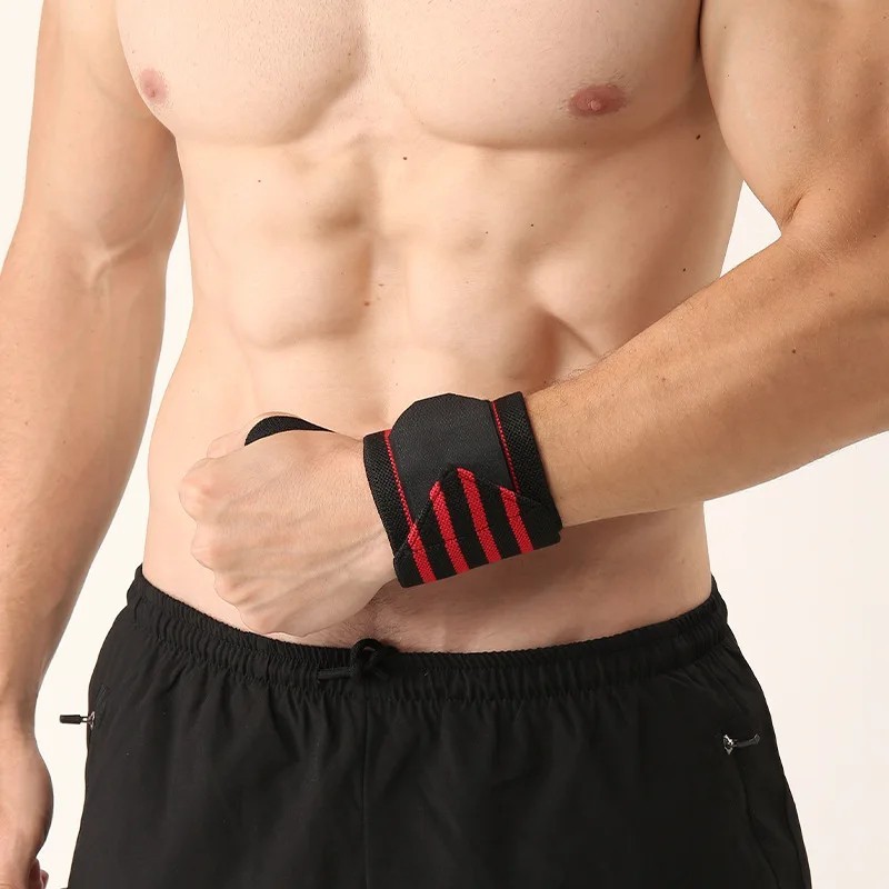 Gym Sports Wrist Band Brace Wrap Adjustable Support Strap Carpal Tunnel Bandage