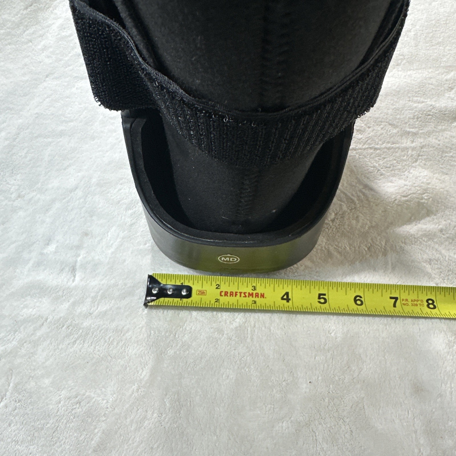 United Ortho Short Air Cam Walker Fracture Boot, MD Medium Black Clean