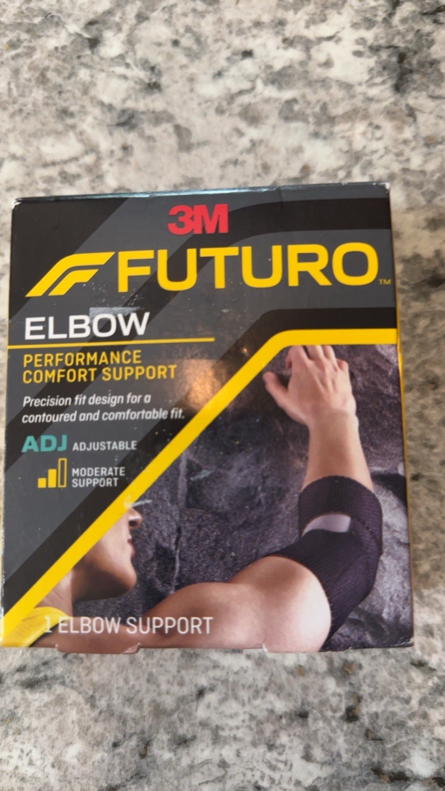 3M Futuro Elbow Brace Moderate Support Adjustable Sizing Left Or Right Arm