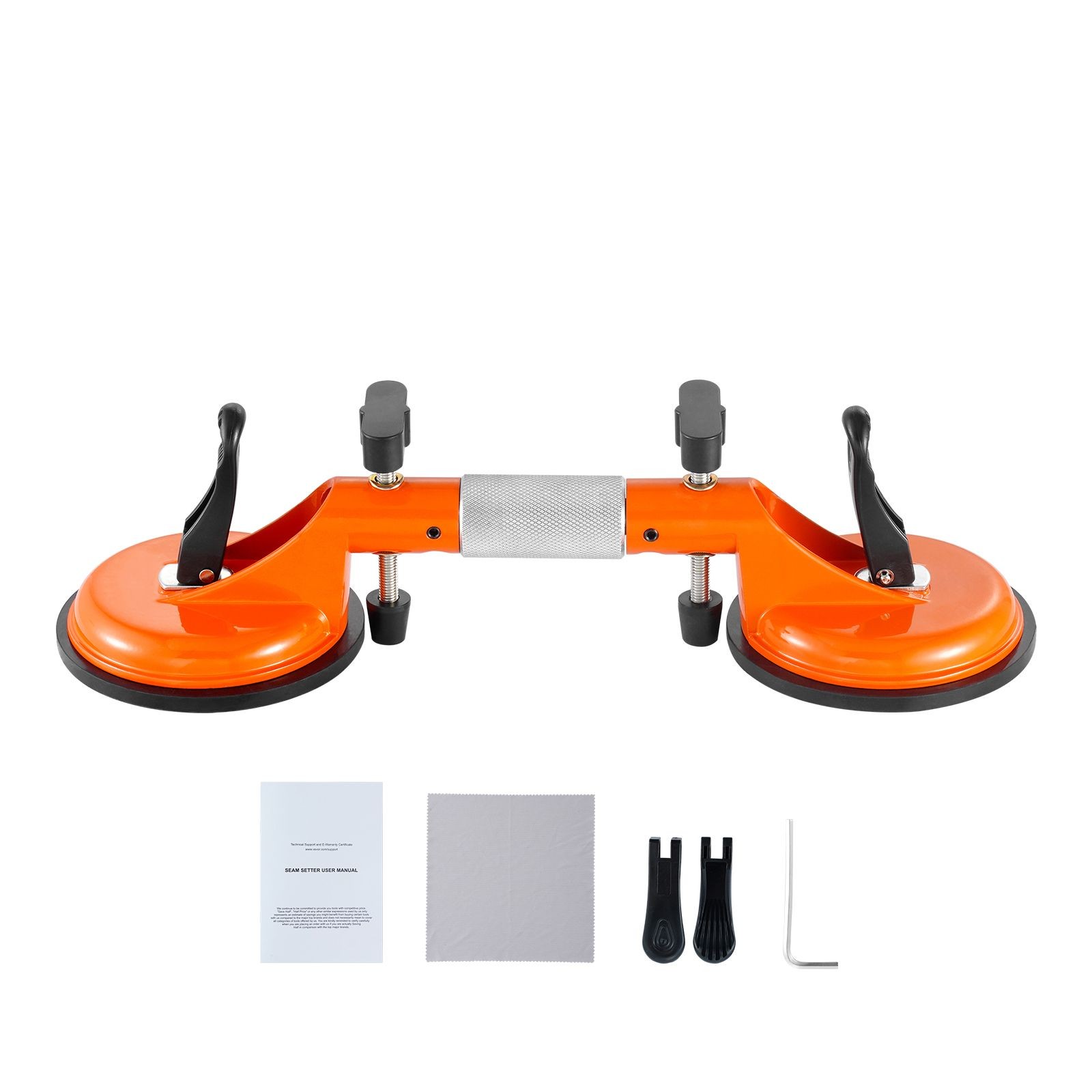 Seamless Seam Setter, 2 Packs Granite Seam Setter with 5 in Vacuum Suction Cups