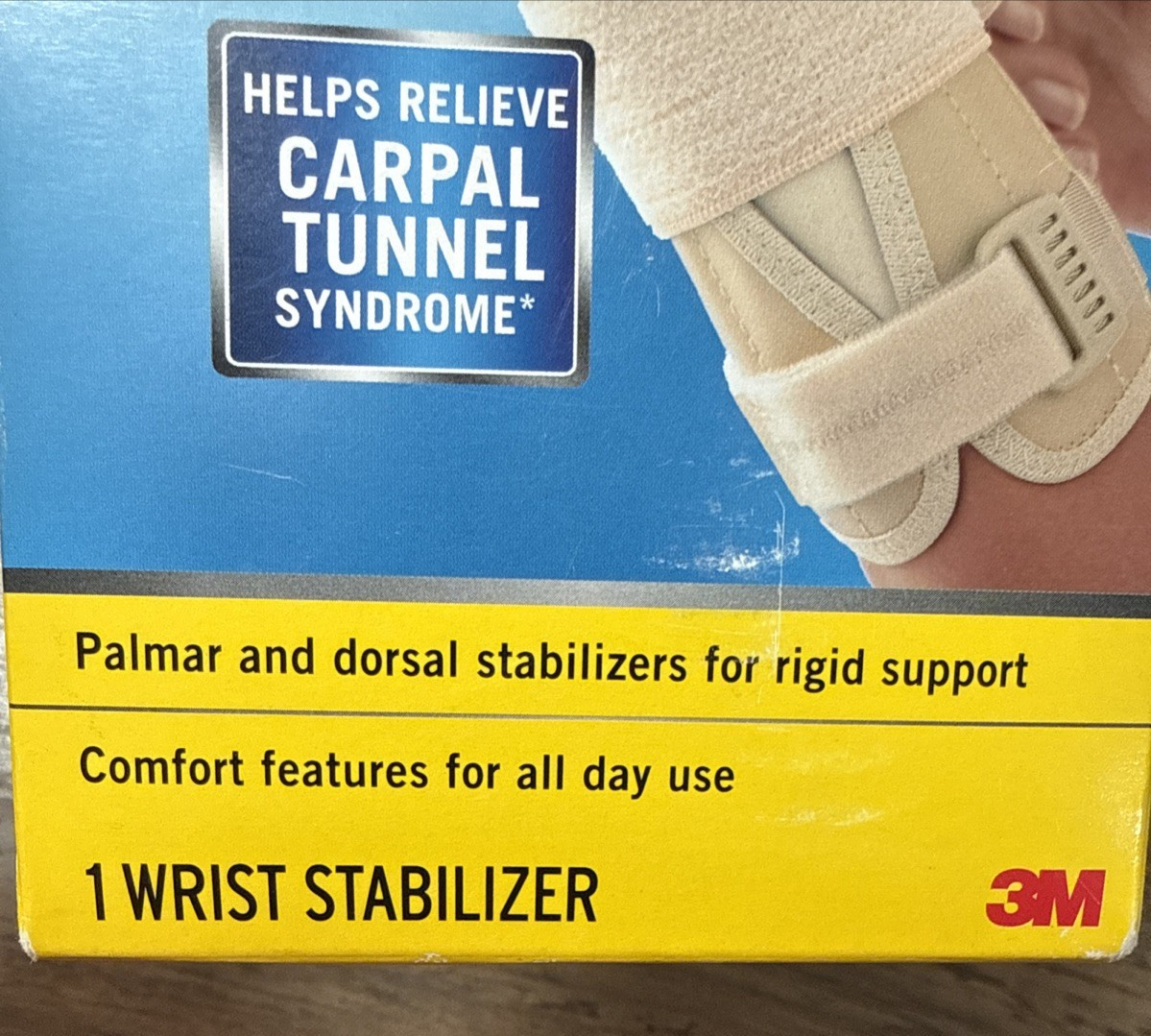 FUTURO WRIST STABILIZER SIZE SMALL MEDIUM LEFT FIRM Stabilizing Support 09144