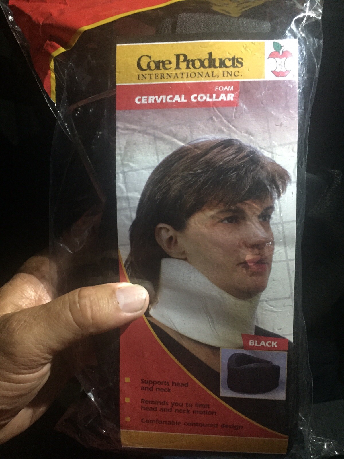 N.I.P. Core Products 6262 Uni Foam Cervical Collar 3.5” Height Neck Sizes 11-21”