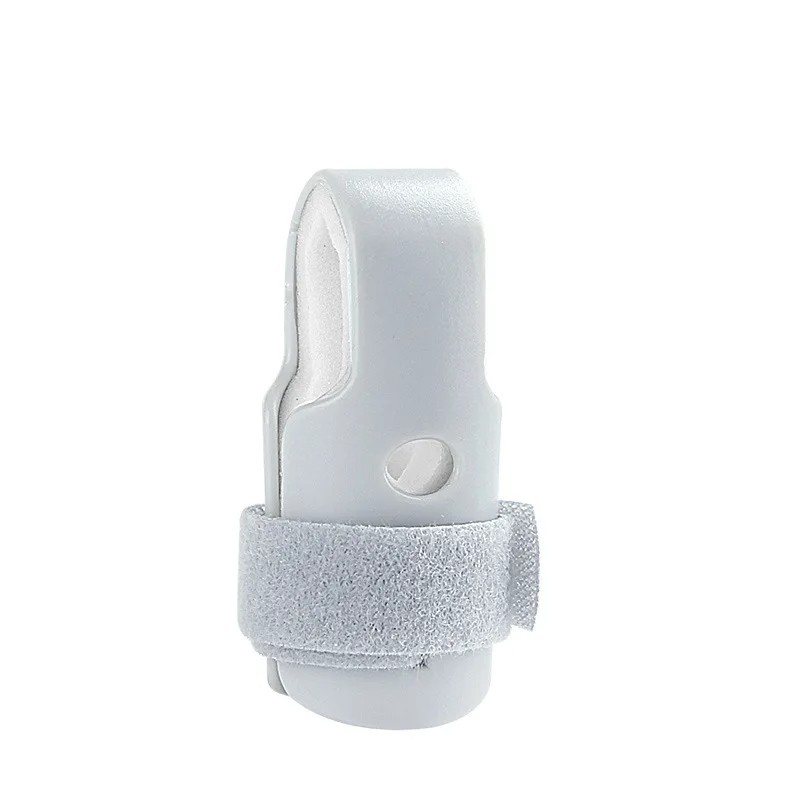 Finger Splint Support Brace Adjustable Immobilizer Sleeve for Injury Recovery