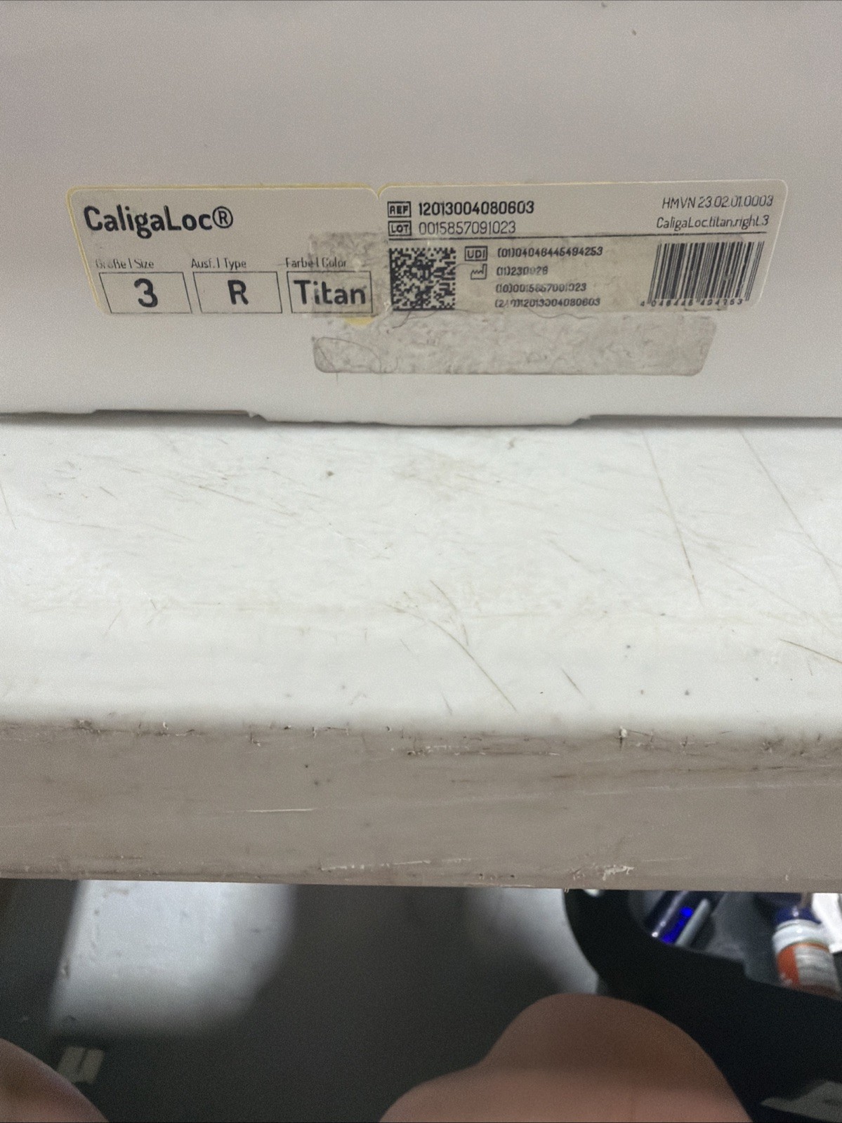Bauerfeind CaligaLoc Ankle Brace Support Size 3 R -Titan- Read The Description