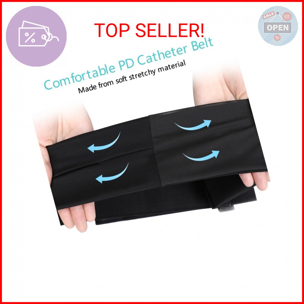Breathable Peritoneal Dialysis Belt Pd Catheter Holder with Elastic Slit Mesh Po