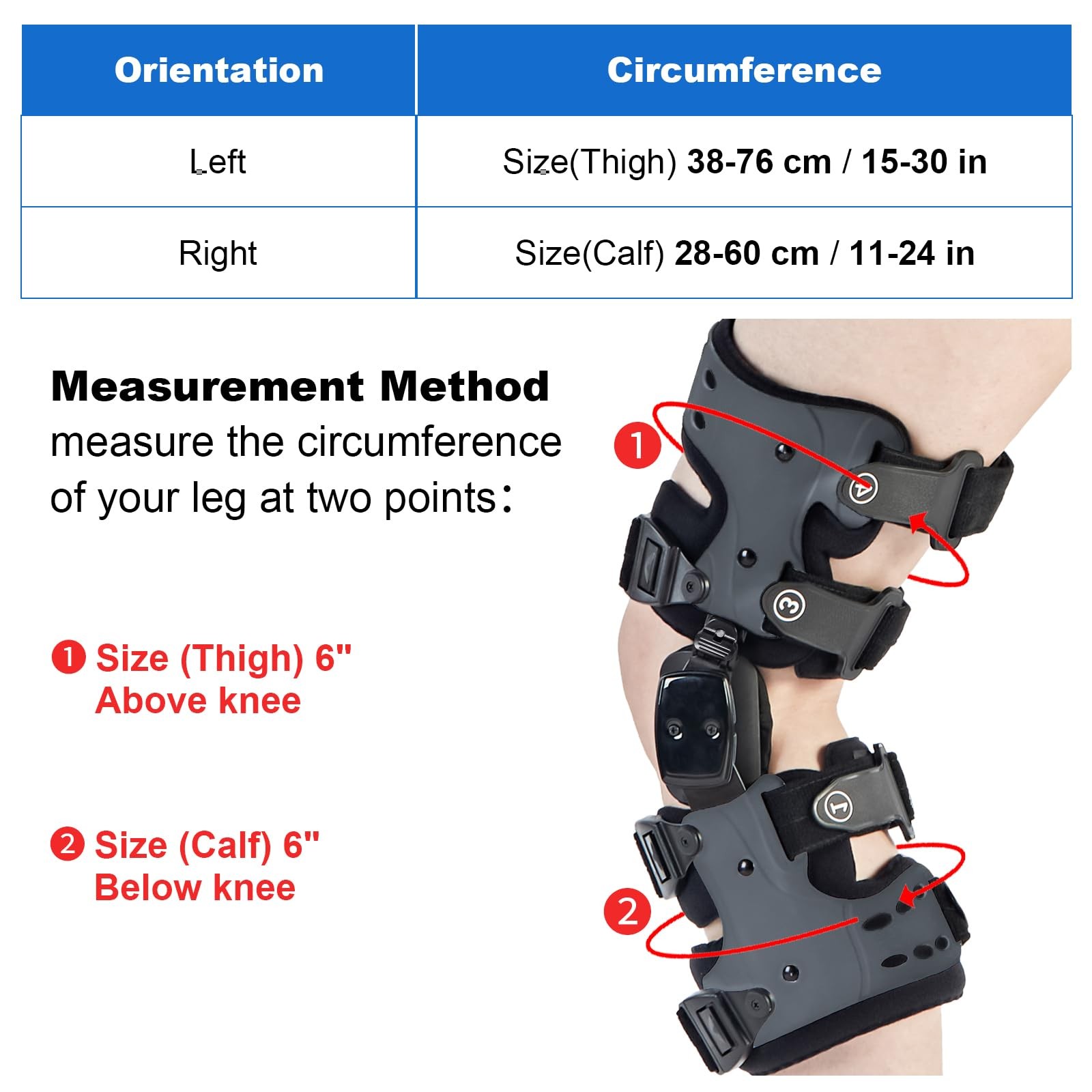 Risurry Oa Unloader Knee Brace- Unloader Knee Brace For Osteoarthritis