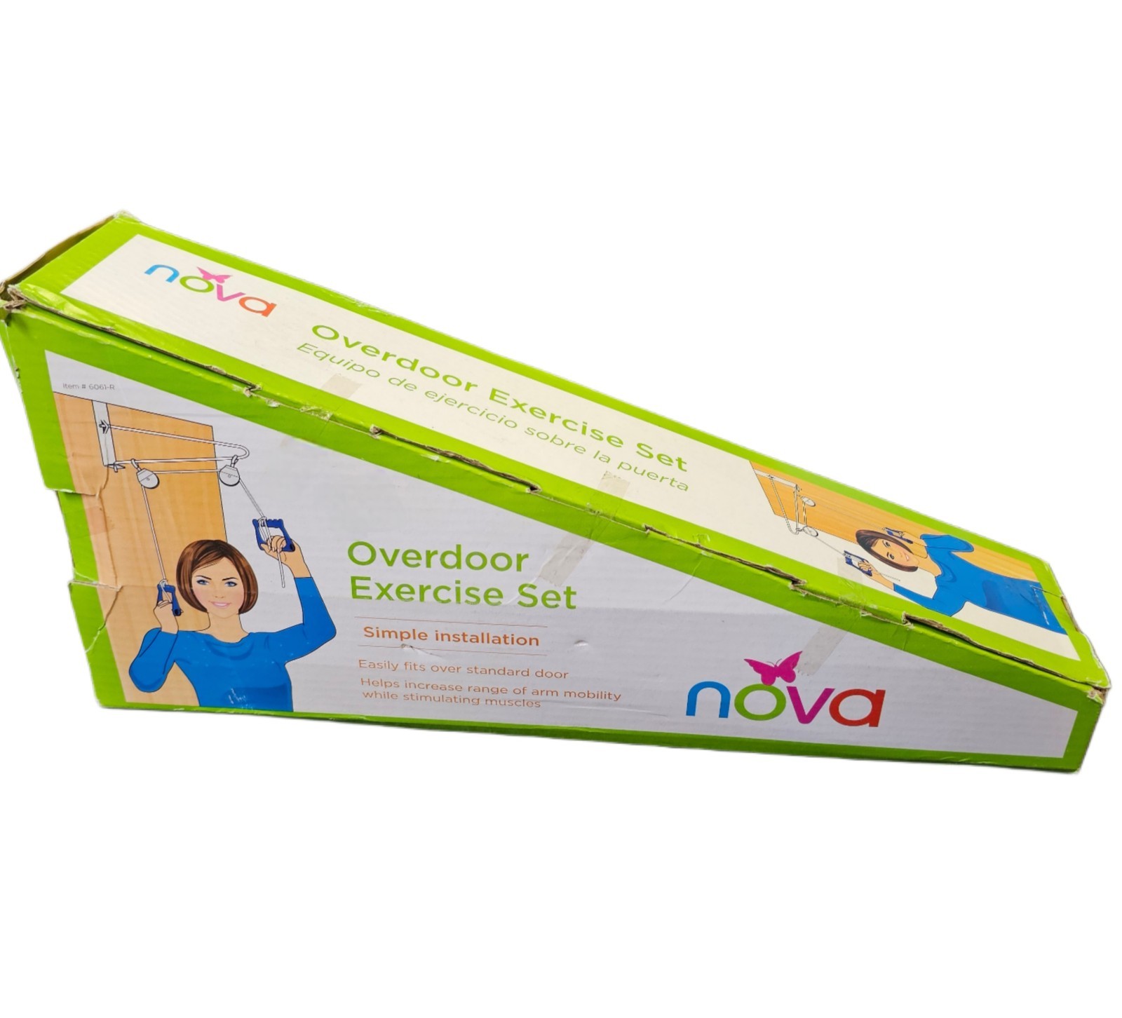 Nova Overdoor Shoulder Pulley Exerciser Rehab Range of Motion PT Home Workout