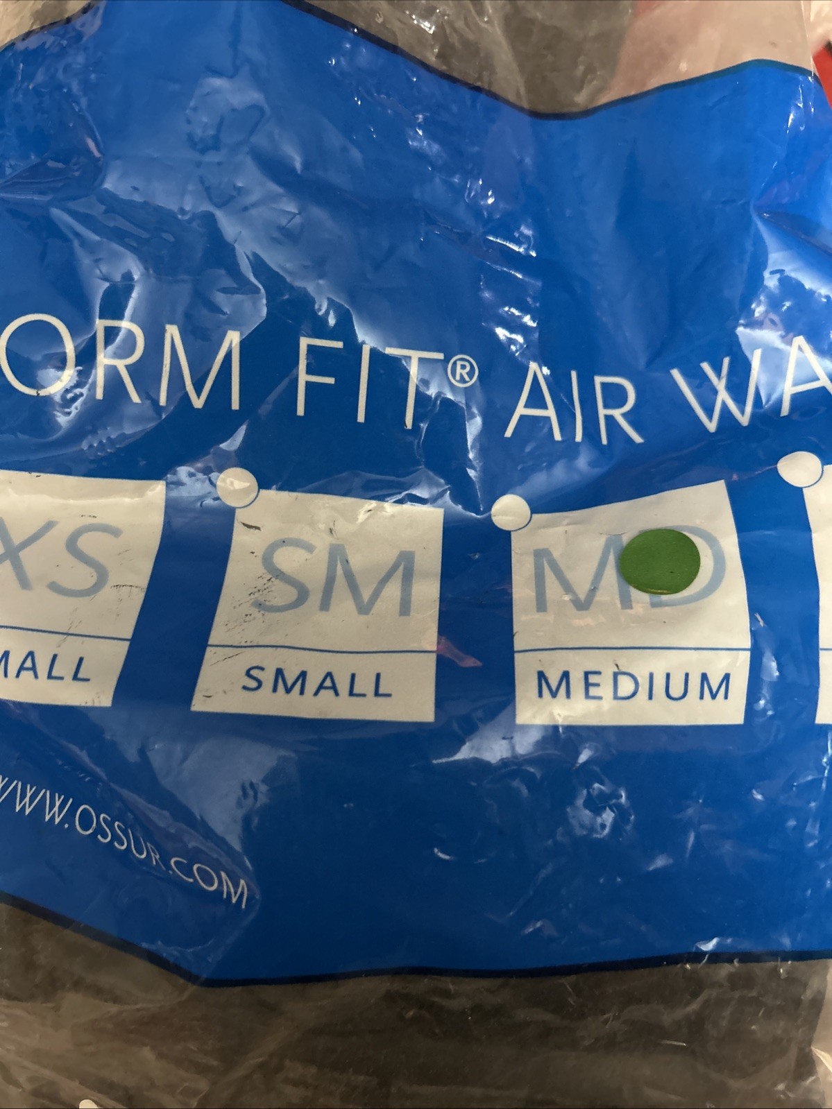 OSSUR FORM FIT AIR WALKER WALKING BOOT FOR IMMOBILIZATION SIZE MEDIUM