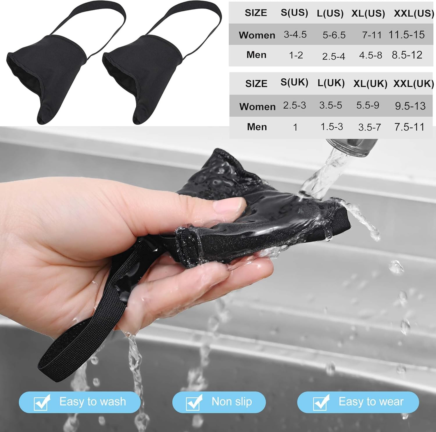 Tailors Bunion Protector 1Pair Bunionette Sleeves Built-In Gel Pads Silicone