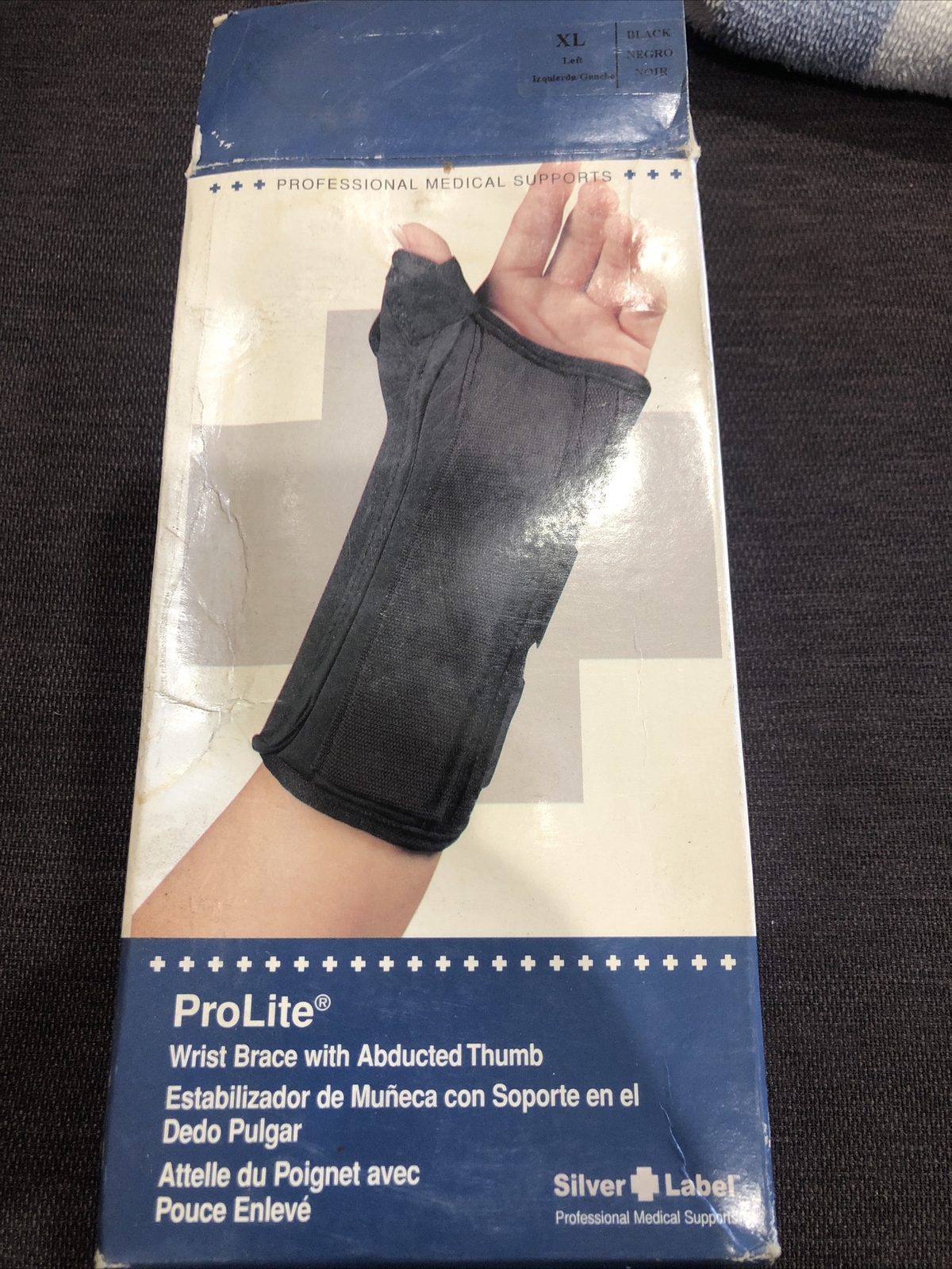 Prolite Wrst brace with Abducted Thumb size XL
