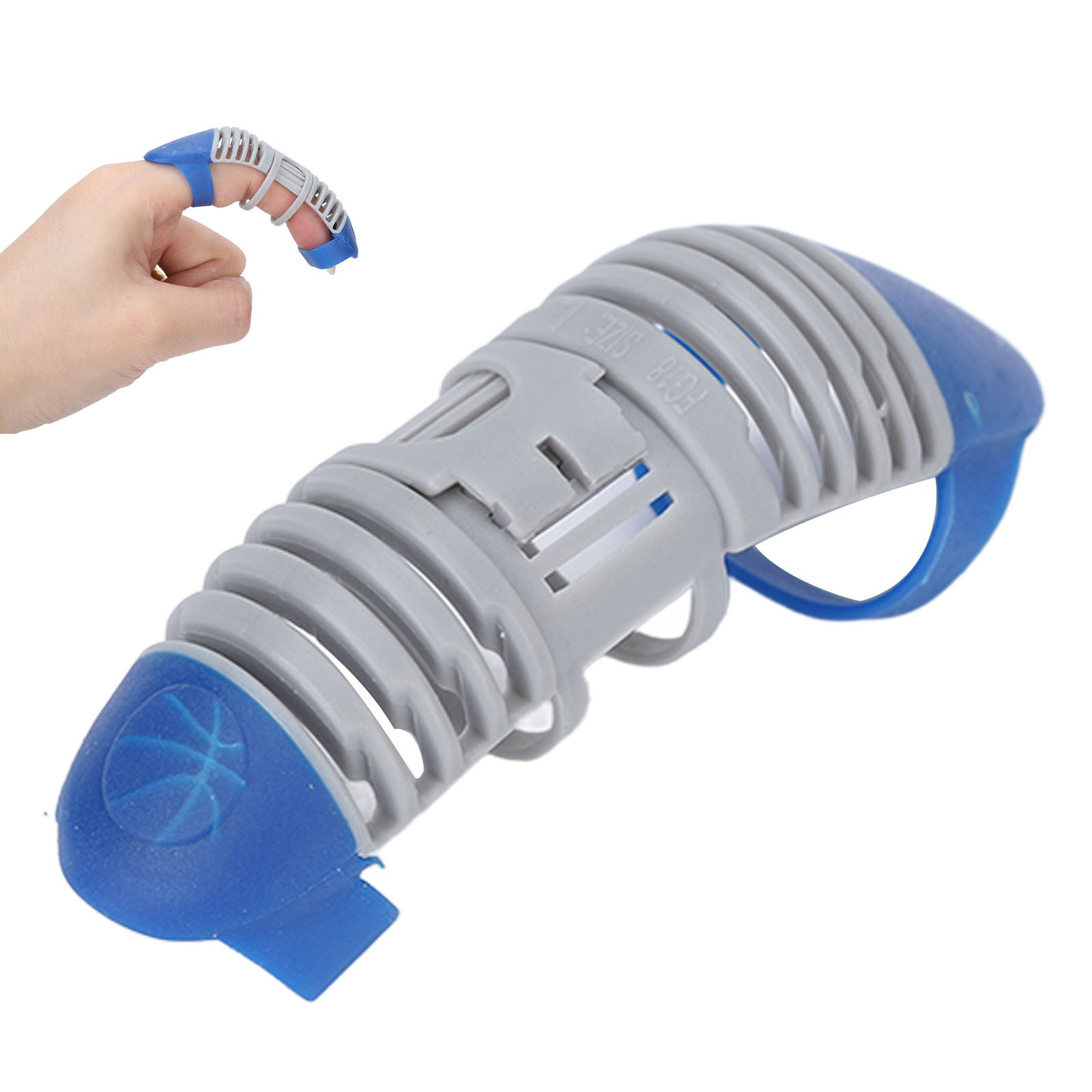 3.1×0.9×2.2in Finger Splint Brace Pain Relief Hollow Out Type Finger Support WT