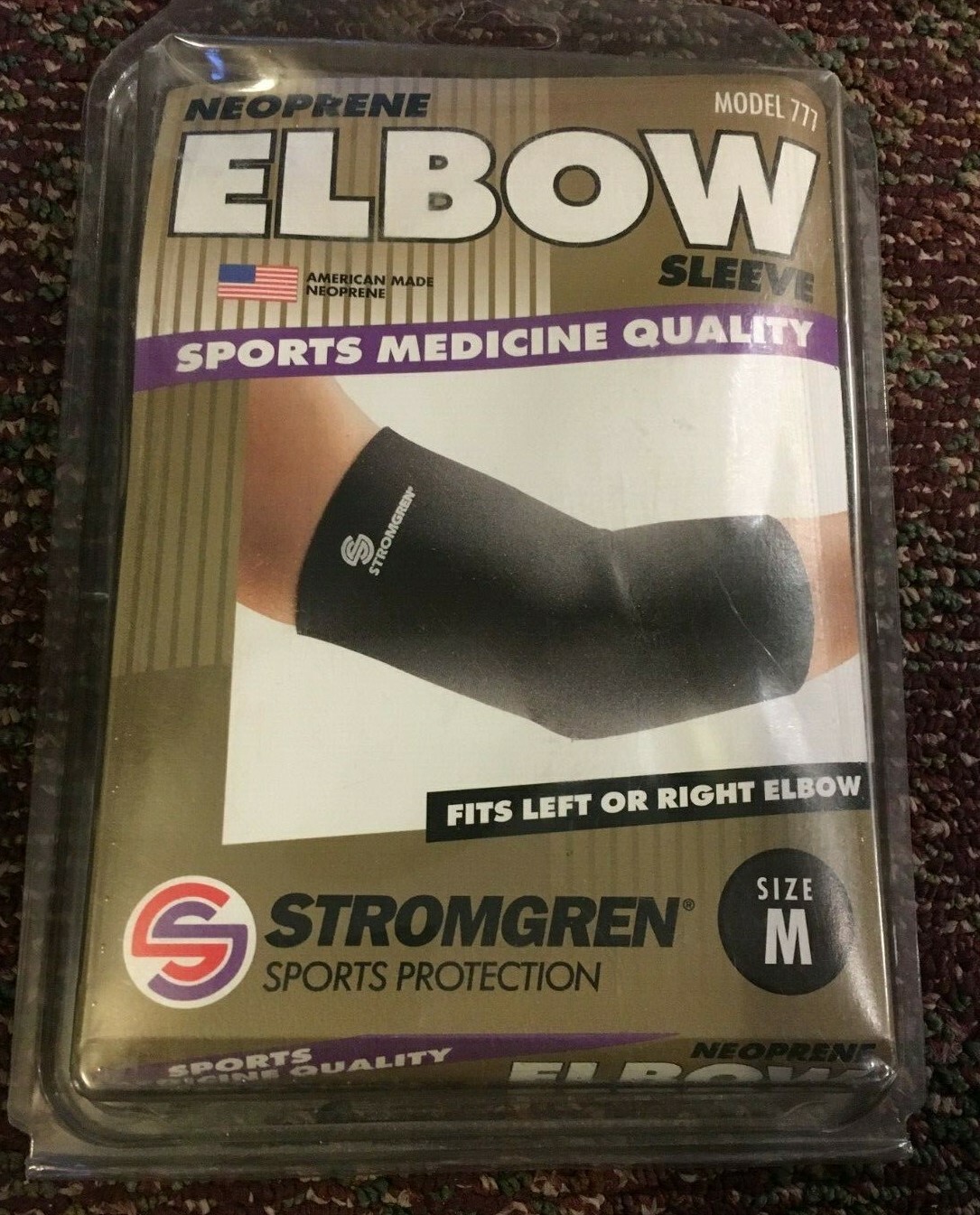 Stromgren Neoprene Elbow Sleeve Model 777 Sports Medicine quality. size Medium
