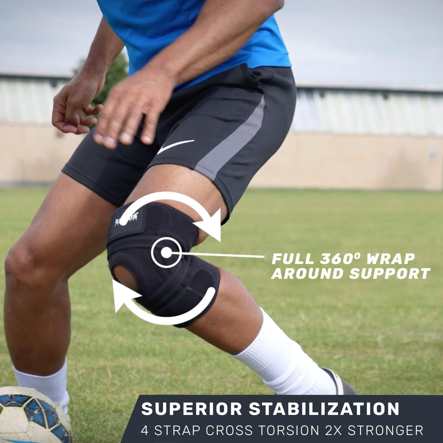 Rodillera Soporte para desgarro de menisco para artritis Acl