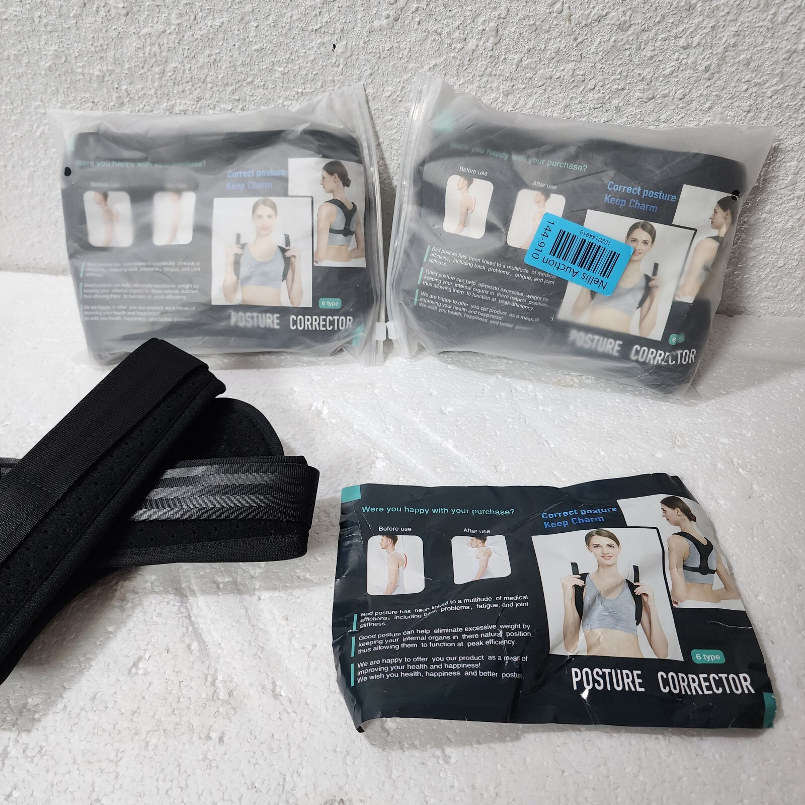 FADD Posture Corrector Adjustable Upper Lower Back Invisible Under Clothing