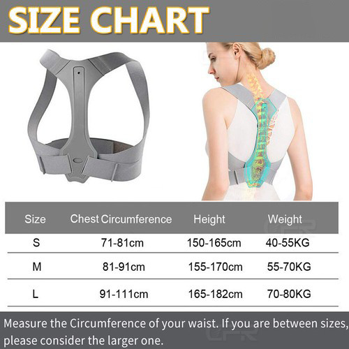 Back Brace Posture Corrector Women Men Shoulder Support Straightener