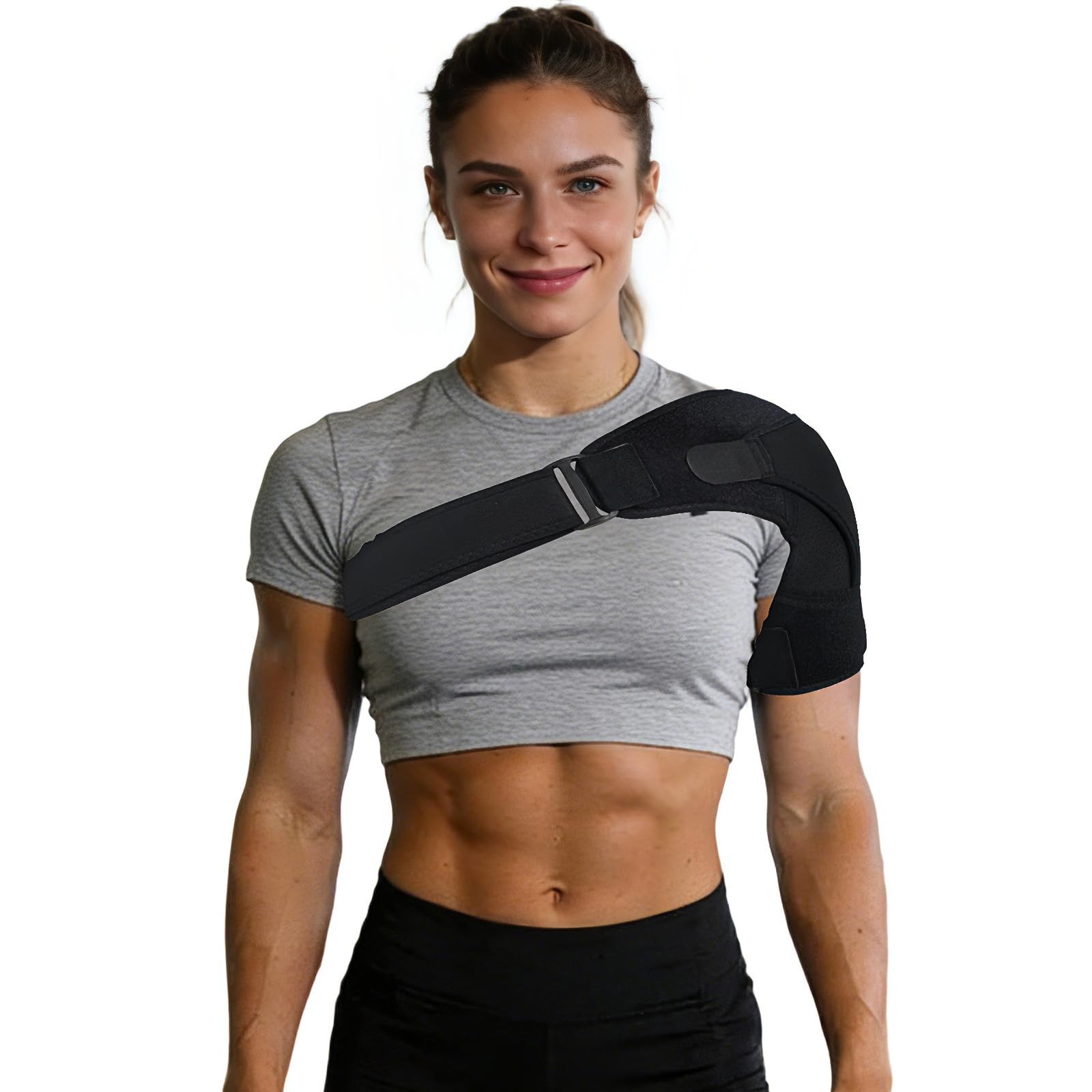 HSIWHV Shoulder Brace for Women, Rotator Cuff Brace, Adjustable and…