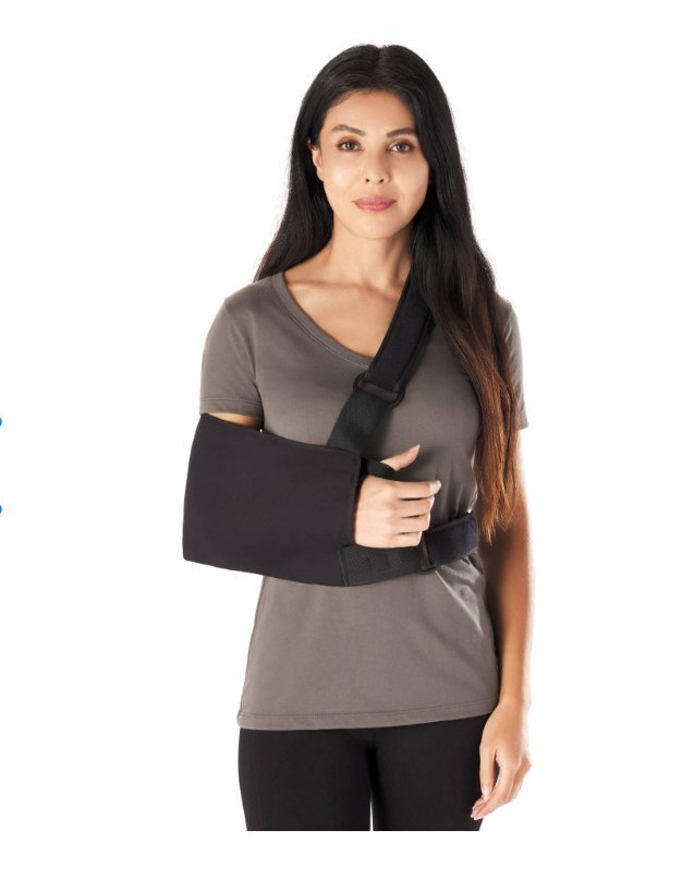 Ovation Medical Shoulder/Arm Immobilizer Foam Straps Black Small 59023