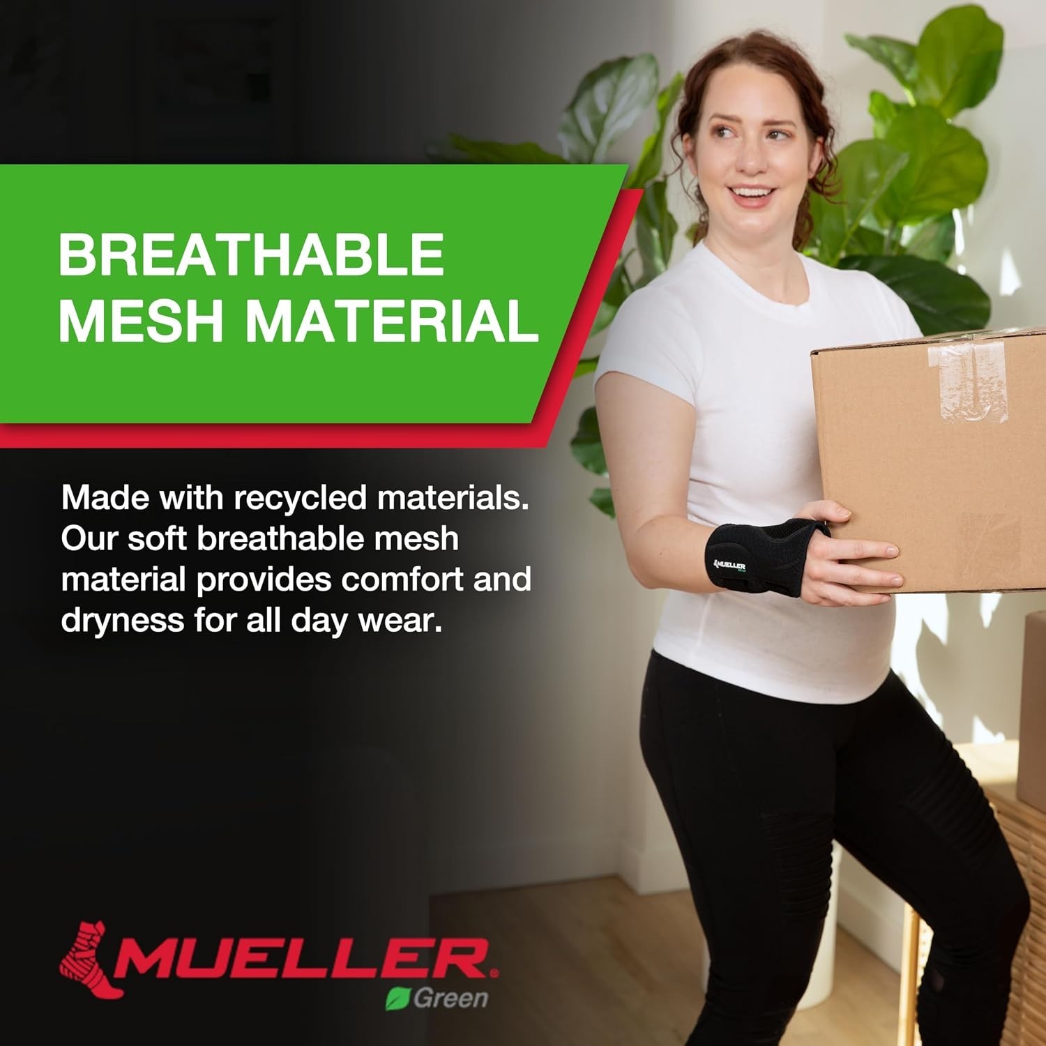 Breathable Fitted Wrist Brace for Enhanced Support – Ideal for Active Adults