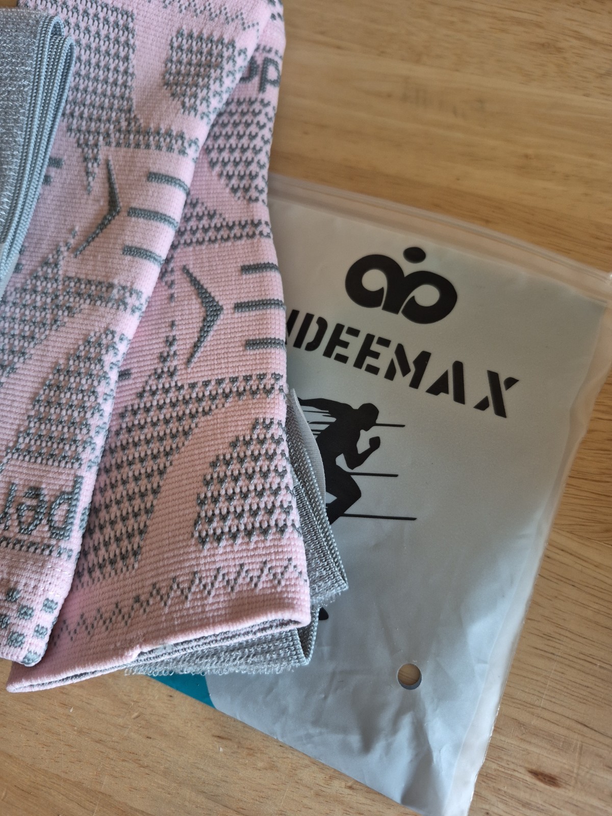 Indeemax Copper Infused Ankle Braces Pink