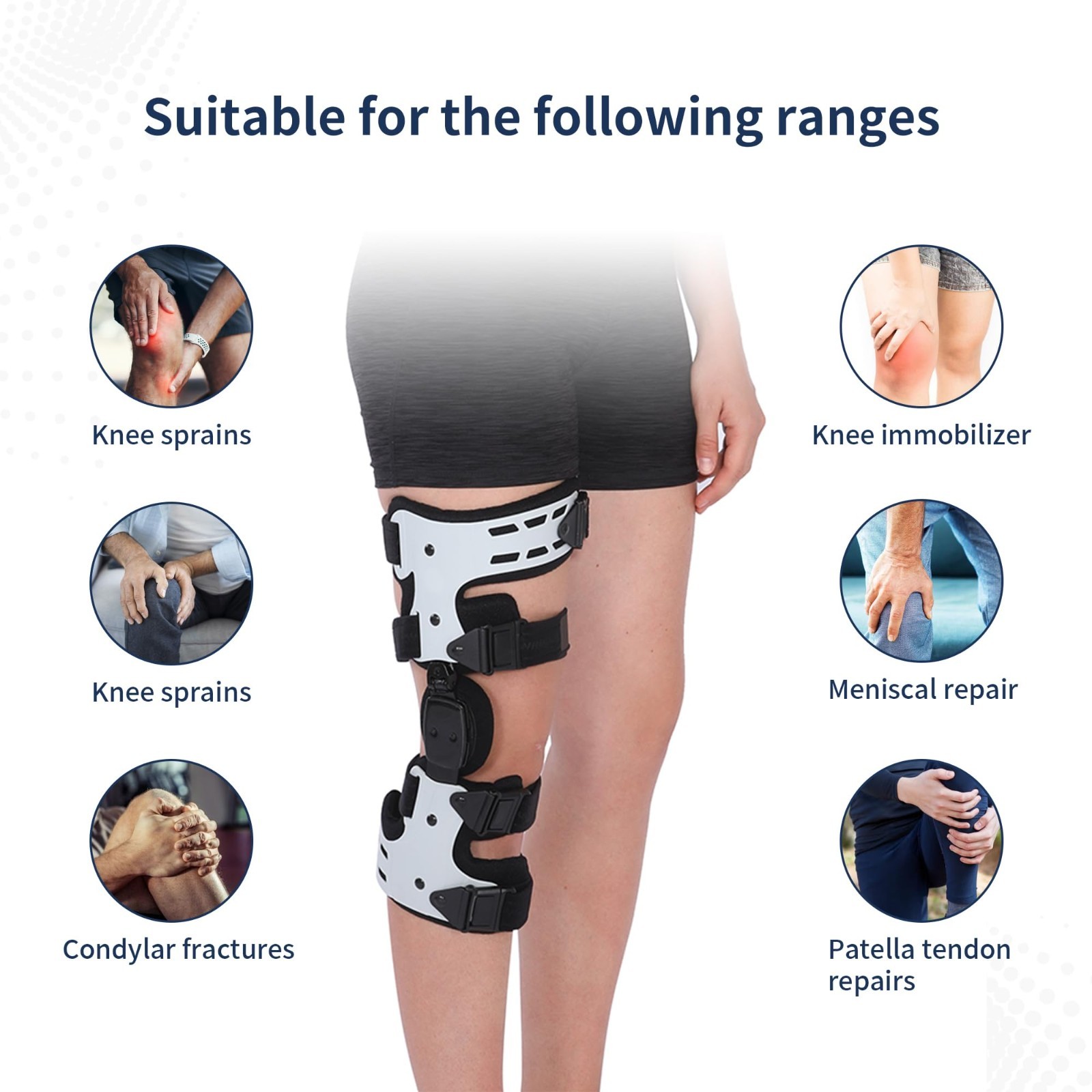 OA Unloader Left Knee Brace Support for Arthritis, Osteo-arthritis Bone on Bone