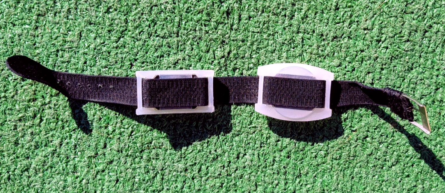 Vintage 2-Piece Magnet Wrist &/Or Ankle Adjustable Strap Physiology Band NOS
