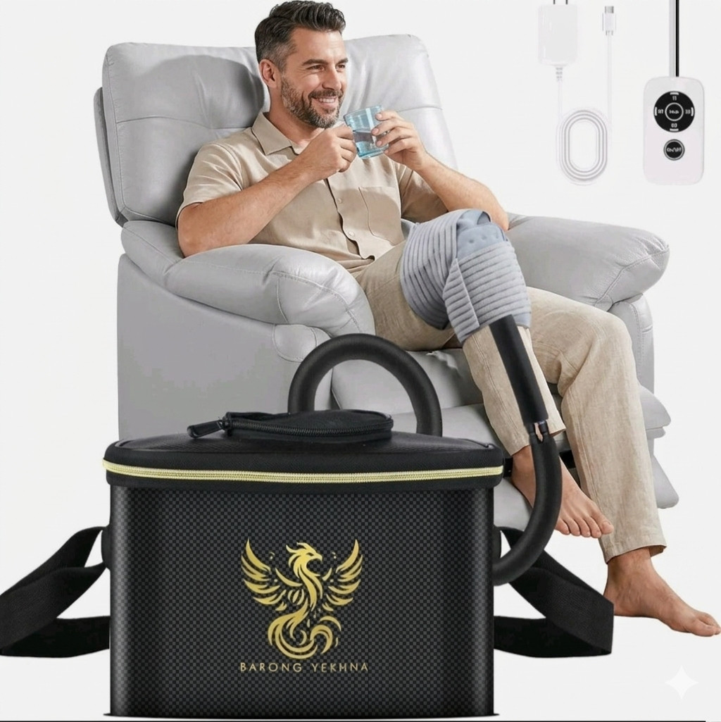 Portable Ice Machine for Knee & Joint Recovery – 12h Cryotherapy System