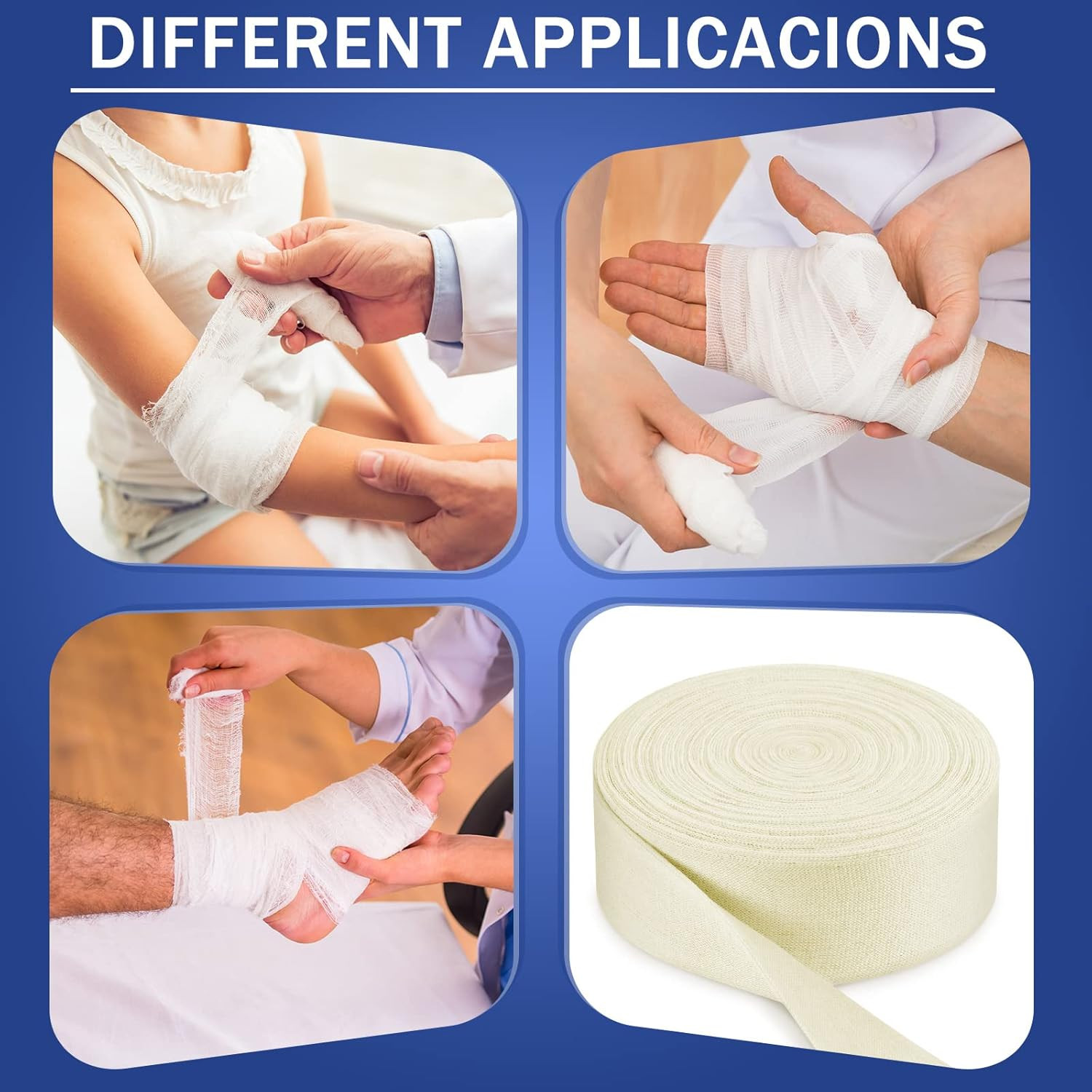 Economy Cotton Stockinette Tubular Bandage Comfortable Arm Leg Knee Prewrap f…