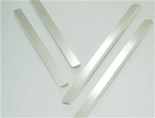 BOX of 12 Aluminum Padded Finger Strips – 1.5″ x 18″