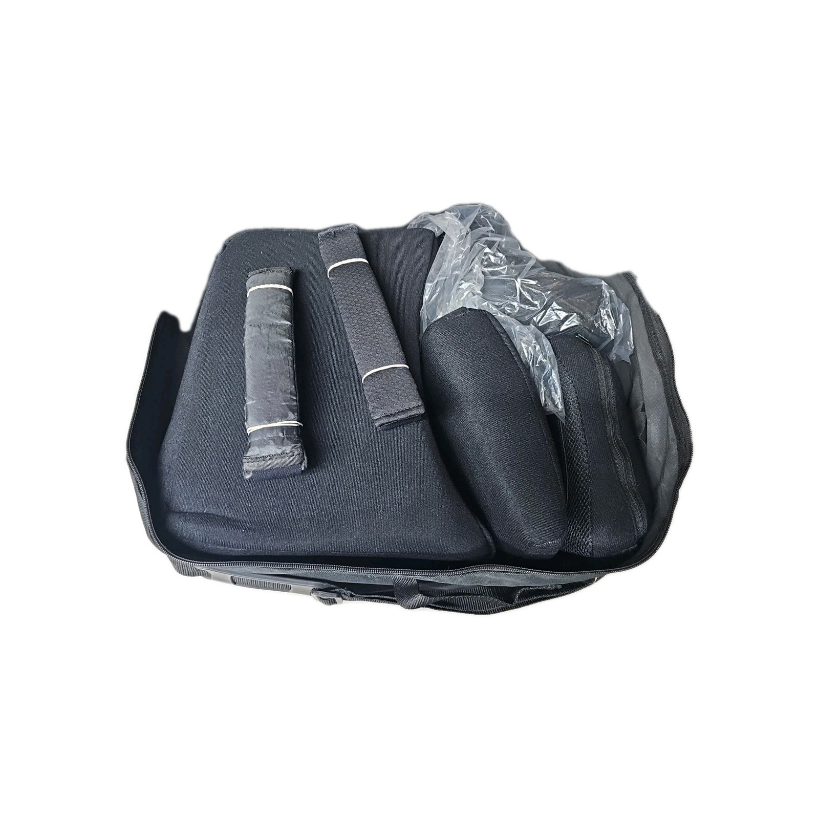 DonJoy Shoulder Cradle Travel Case with Cushions/Spacers/ few straps NO BRACE