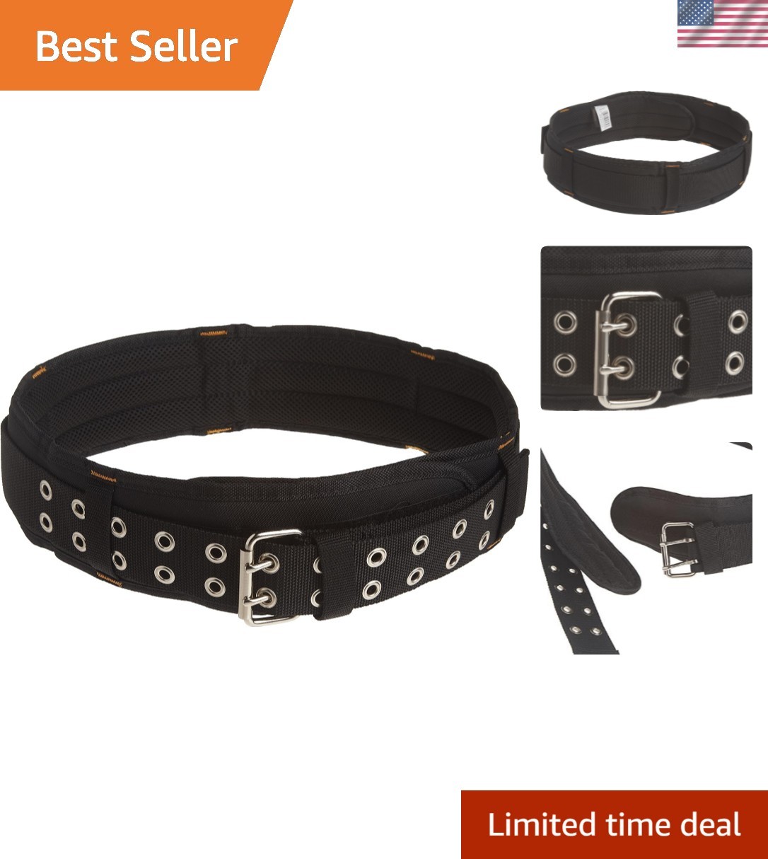Durable CLC 5623 Padded 3 Inch Wide Comfort Belt for Work – Effortless Style