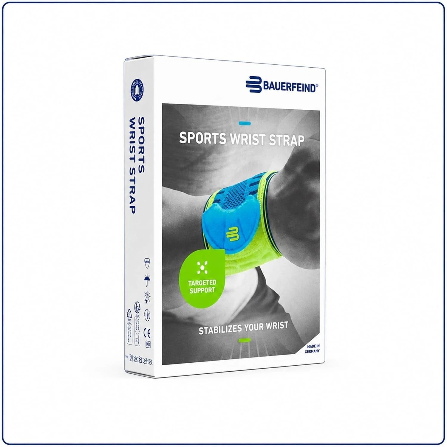 German Engineered Sports Wrist Strap for Weightlifting