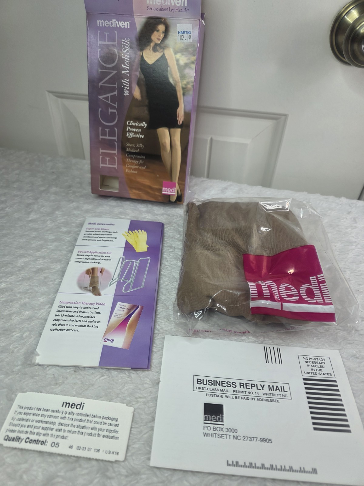 Mediven Elegance Firm Medical Compress 30-40 mmHg* Panty Beige II Close Toe.