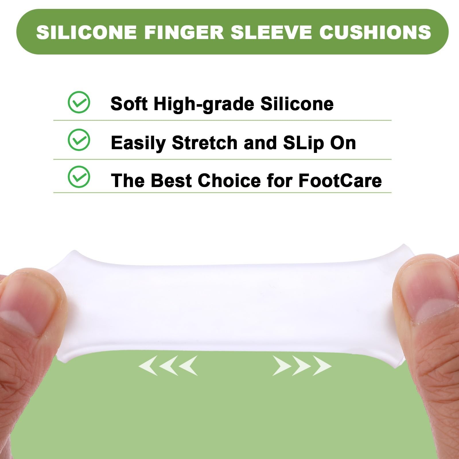 90Pcs Silicone Finger Sleeve Protectors for Pain Relief, Arthritis & Cracking