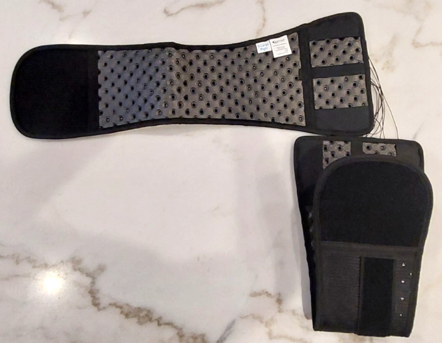 Back Brace Support Belt with Stomach and Back Support Panels Size XL, Adjustable
