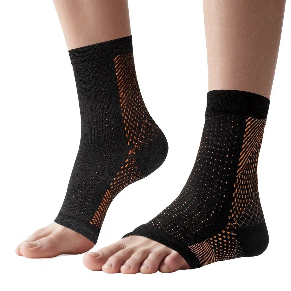 1-5 Pairs Compression Socks Ankle Neuropathy Socks Plantar Fasciitis Foot Socks