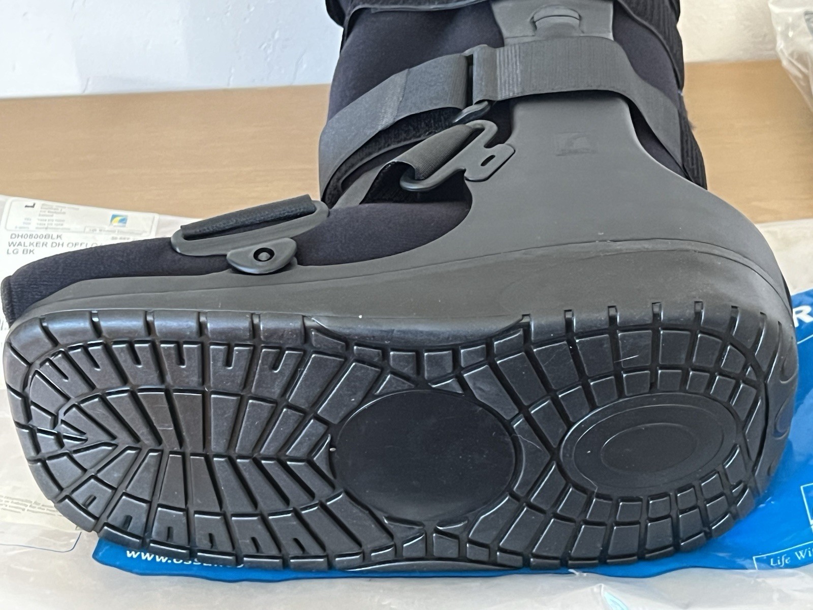 NEW LARGE L/R Ossur DH Offloading Walker Boot Foot Brace DH0800BLK +Free Evenup!