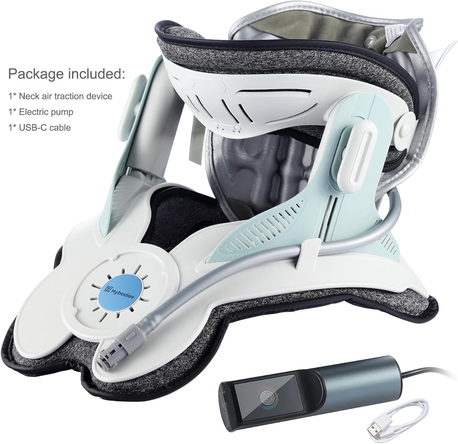 Cervical Neck Traction Device: Neck Stretcher for Cervical Pain Relief, Electric